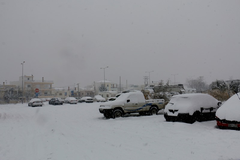 Ροδόπη-Ξάνθη: Κλειστά σχολεία – Προβλήματα στους δρόμους λόγω χιονιά