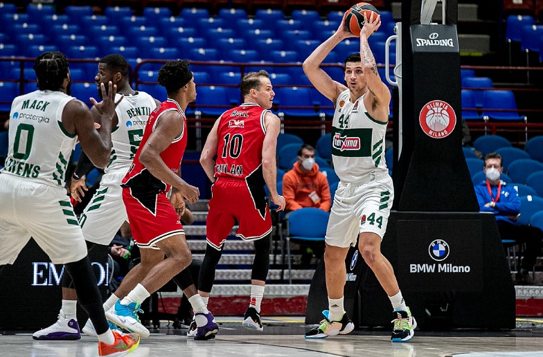 Euroleague: Θριαμβευτής ο Παναθηναϊκός στο Μιλάνο (80-77)