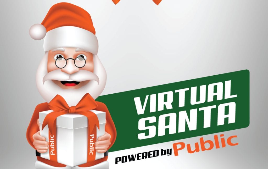 Οι Virtual Santa έρχονται live στο Facebook του Public, προτείνοντας δώρα για τους αγαπημένους μας!