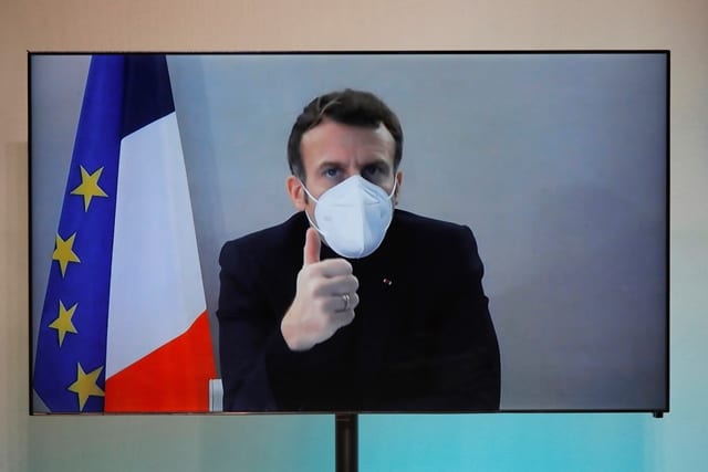 Γαλλία: «Σταθερή» η κατάσταση της υγείας του Εμανουέλ Μακρόν