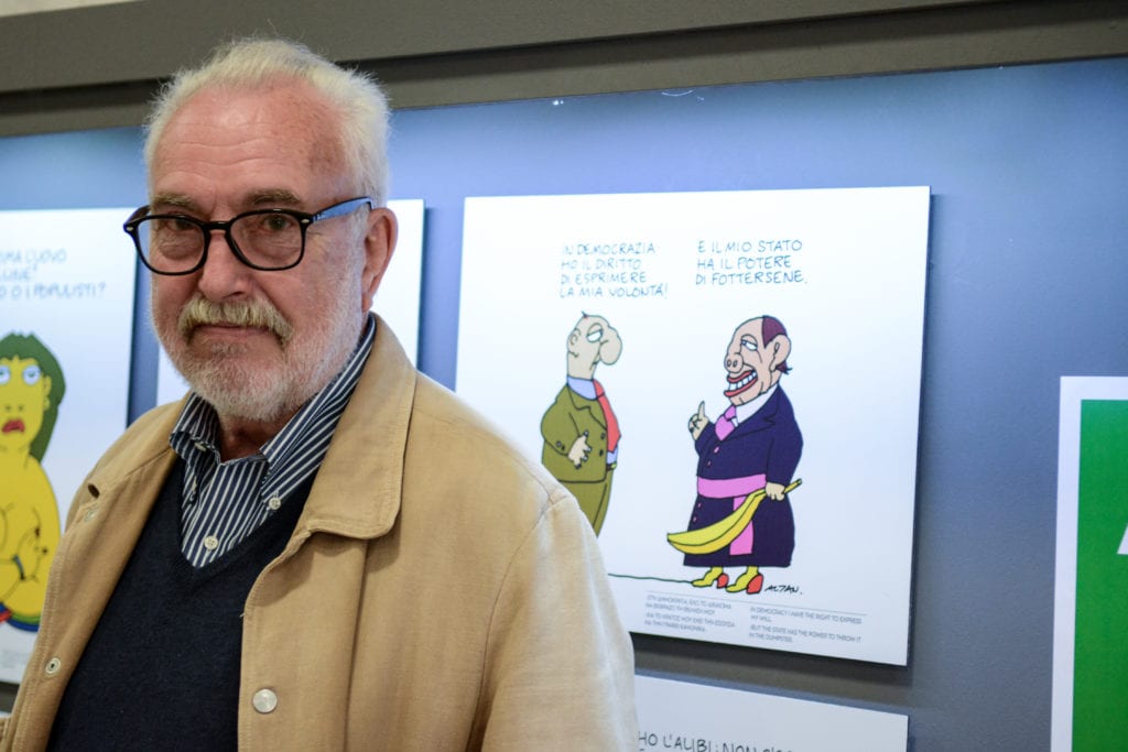 Ο γελοιογράφος Altan στο Docville: «Ο φασισμός είναι ριζωμένος στον μέσο Ιταλό»