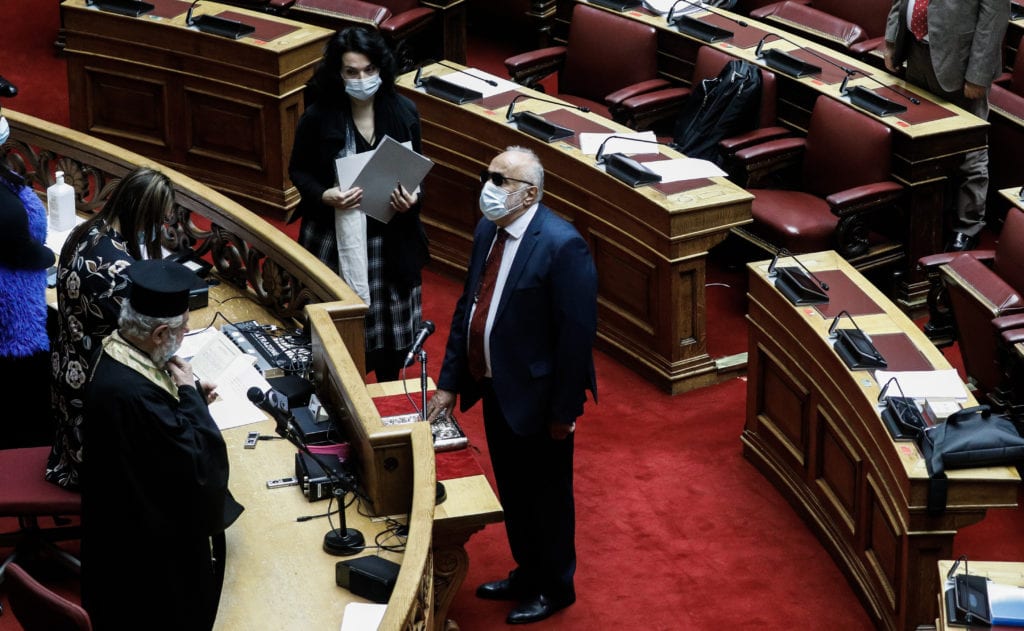 Βουλή: Ορκίστηκε ο βουλευτής του ΣΥΡΙΖΑ Παναγιώτης Κουρουμπλής
