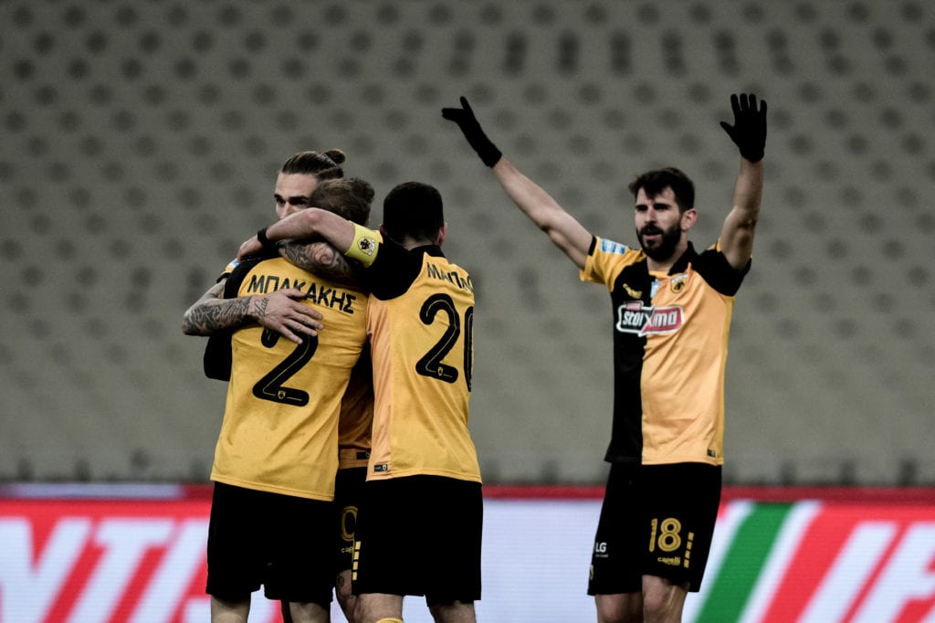 H AEK νίκησε 2-1 τον Ατρόμητο και βρέθηκε στη 2η θέση