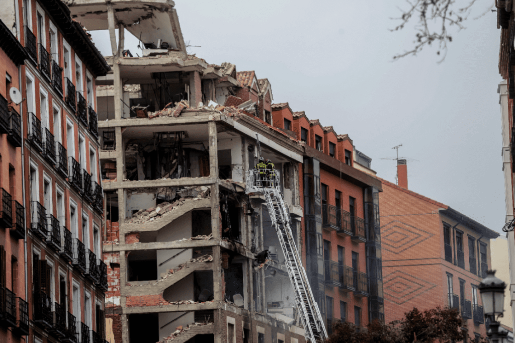 Ισχυρή έκρηξη στο κέντρο της Μαδρίτης – Τουλάχιστον τρεις νεκροί (Video)