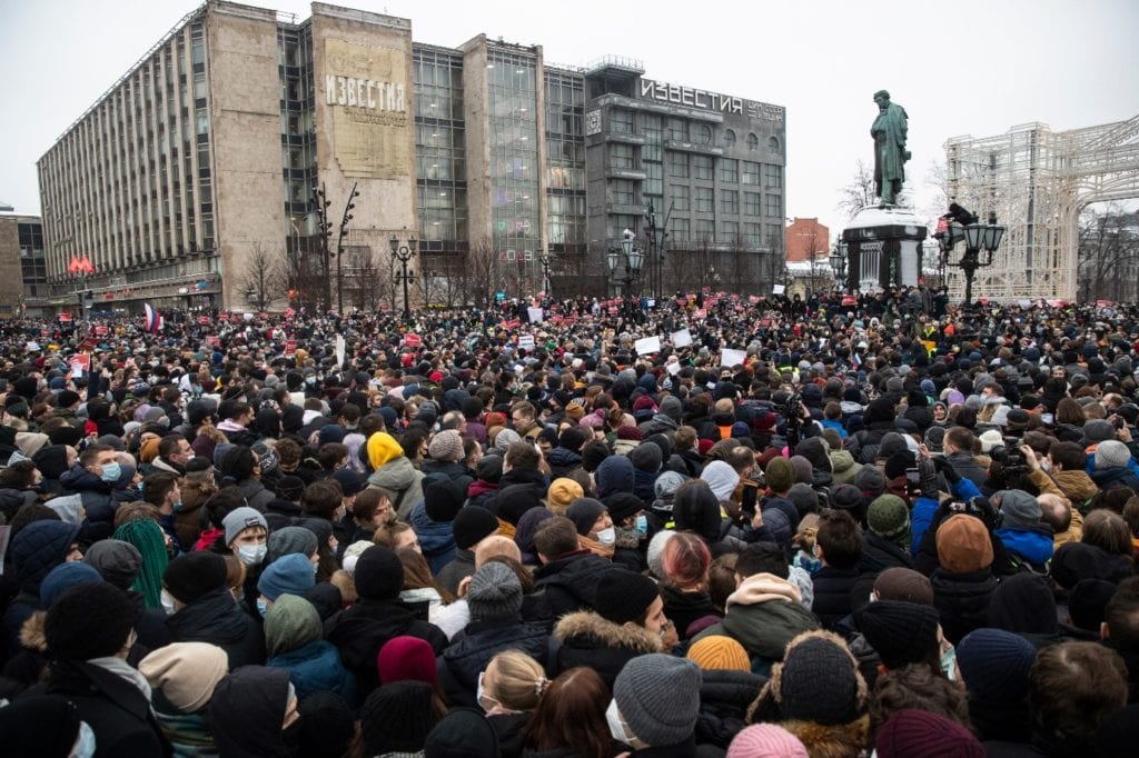 Ρωσία: Οι υποστηρικτές του Ναβάλνι ετοιμάζουν νέες κινητοποιήσεις για τις 31 Ιανουαρίου