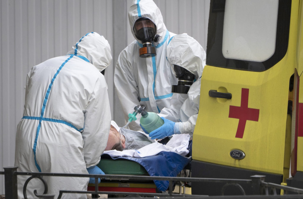 Ρωσία: 19.286 νέα κρούσματα κορονοϊού και 797 θάνατοι το τελευταίο 24ωρο