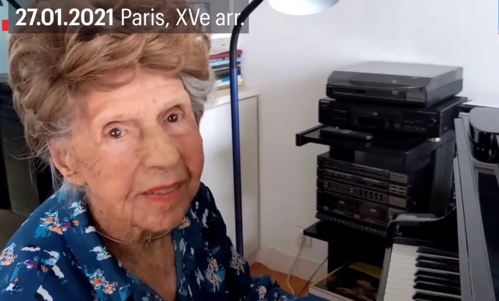 Γαλλία: Πιανίστρια 106 ετών ετοιμάζεται να κυκλοφορήσει το νέο της άλμπουμ (Video)