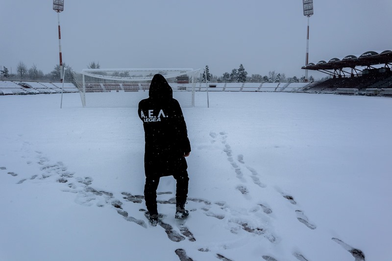 ΑΕΛ – ΑΕΚ: Στον αέρα το ματς λόγω έντονης χιονόπτωσης