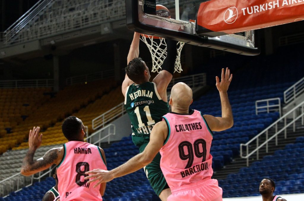 Euroleague: Ήττα για τον Παναθηναϊκό, δυναμικό ντεμπούτο Χεζόνια