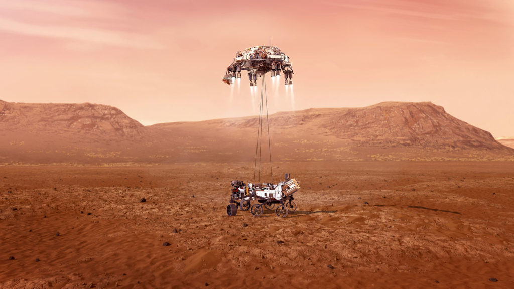 Άρης: Το ρόβερ Perseverance της NASA διήνυσε τα πρώτα του 6,5 μέτρα