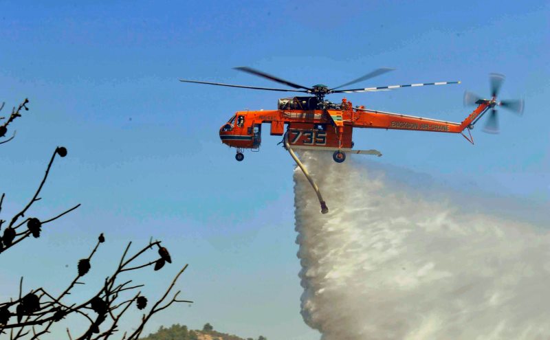 Υπό έλεγχο η δασική πυρκαγιά στον Κάλαμο Ωρωπού