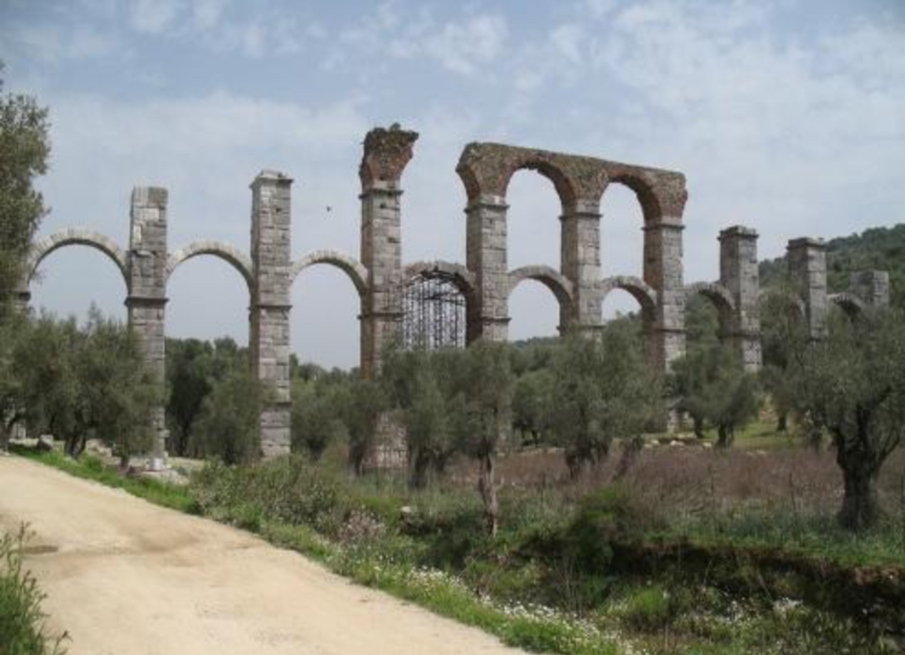 Μυτιλήνη: Το ρωμαϊκό υδραγωγείο της Μόριας (Photos)