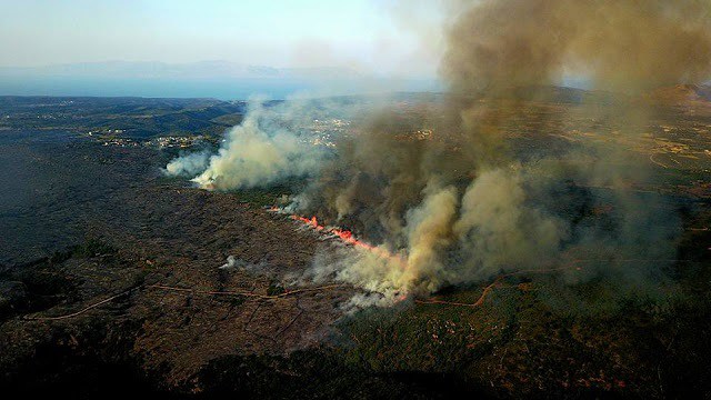 Ποιες περιοχές κινδυνεύουν περισσότερο από πυρκαγιές σήμερα