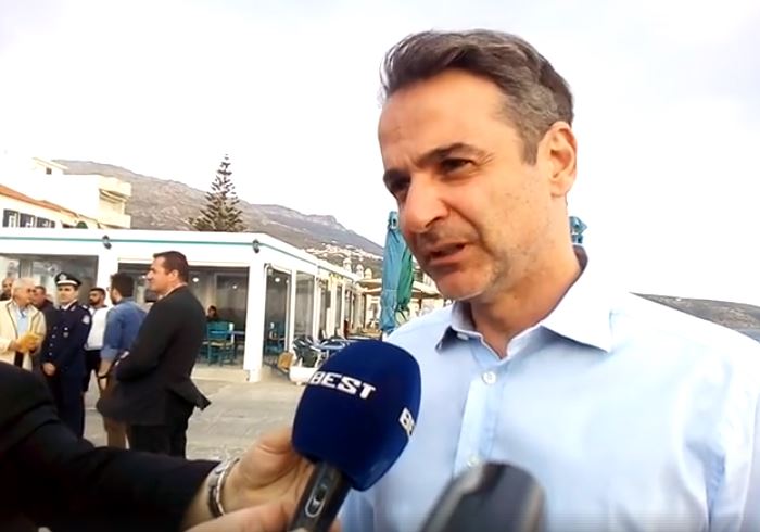 Όταν ο Κυριάκος ζήτησε από δημοσιογράφο να μην καταγράφει τις απαντήσεις του (Video)