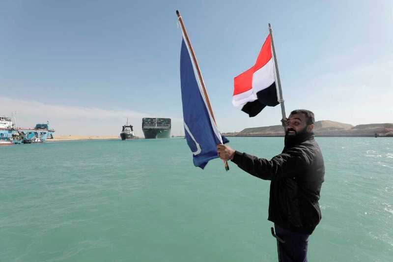 Αίγυπτος: Όλα τα μπλοκαριμένα πλοία πέρασαν τη Διώρυγα του Σουέζ
