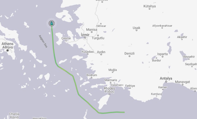 Νέα… βόλτα του τουρκικού «Barbaros» στο Αιγαίο