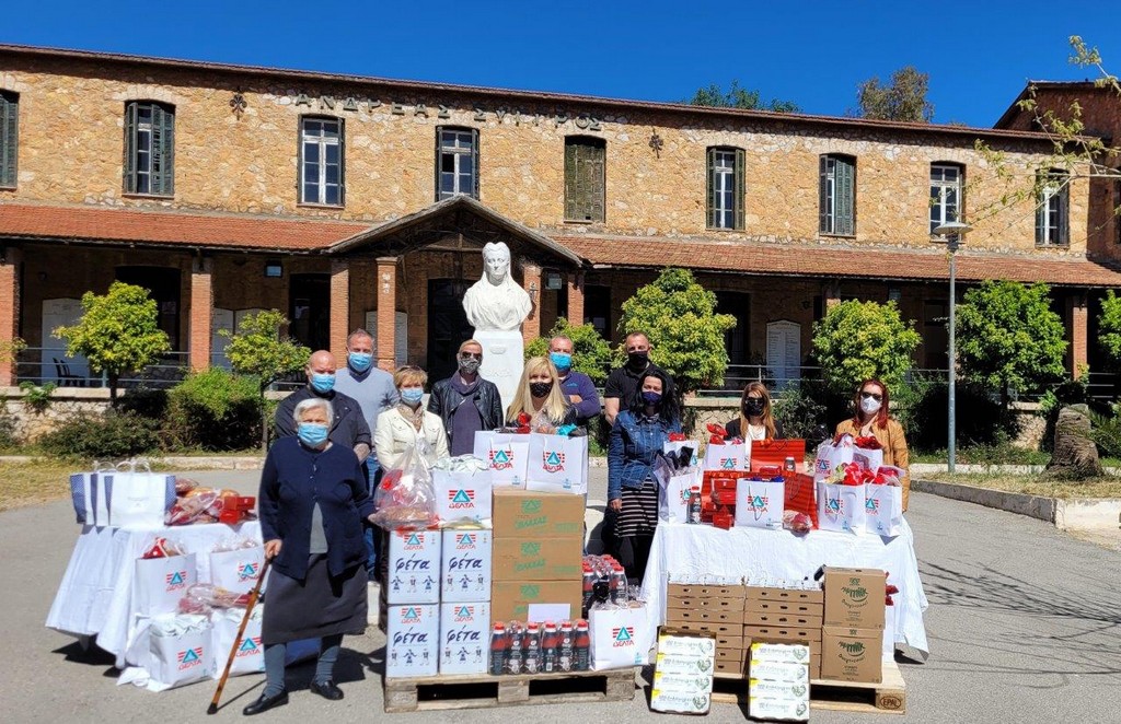 Η ΔΕΛΤΑ και οι εργαζόμενοί της στηρίζουν το φετινό Πάσχα το Γηροκομείο Αθηνών
