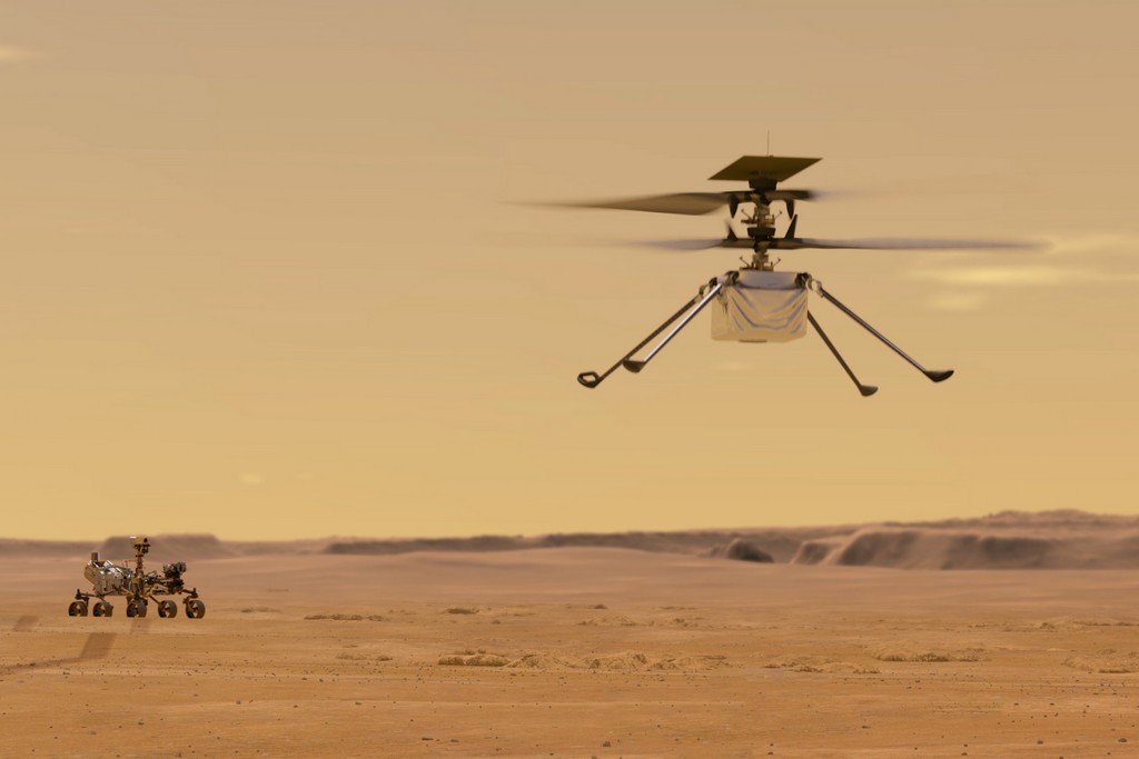 Το ελικόπτερο Ingenuity της NASA πραγματοποίησε ιστορική πτήση στον Άρη