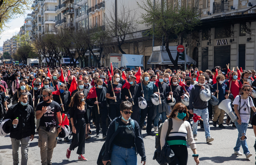 Νέο φοιτητικό συλλαλητήριο στη Θεσσαλονίκη – Αντιδρούν στο νόμο Κεραμέως-Χρυσοχοΐδη