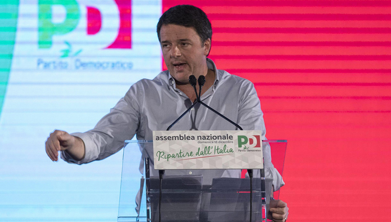 Ρέντσι: Εγώ έχασα- Διχασμένο το Δημοκρατικό Κόμμα στην Ιταλία