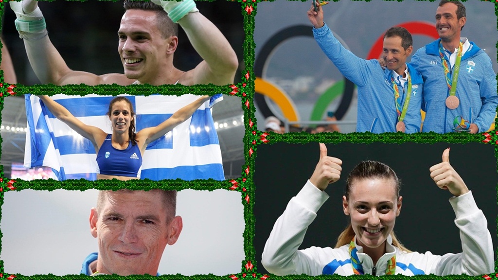 Ευχές των Ελλήνων πρωταθλητών