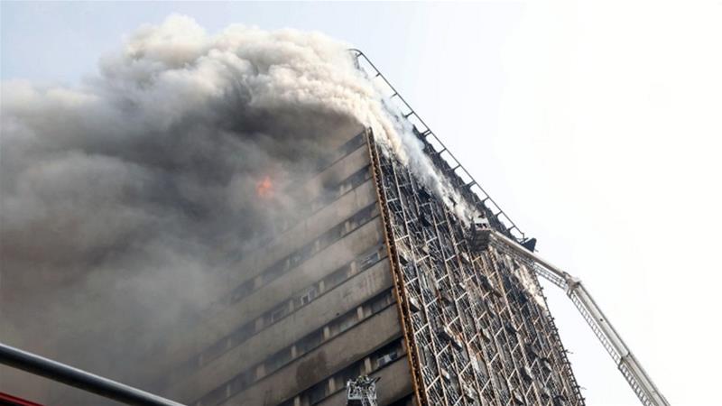 Τεχεράνη: 30 νεκροί από κατάρρευση φλεγόμενου κτιρίου (Video)