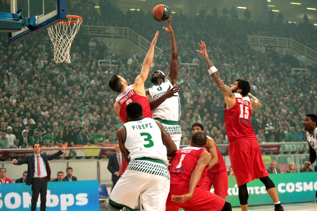 72-59 Παναθηναϊκός-Ολυμπιακός στο μπάσκετ