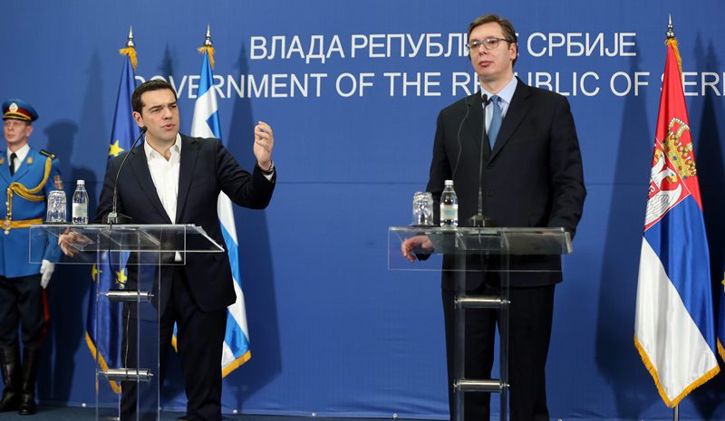 Τσίπρας και Βούτσιτς αποφάσισαν συγκρότηση Ανώτατου Συμβουλίου Συνεργασίας – Καταδίκασαν τα φαινόμενα αλυτρωτισμού