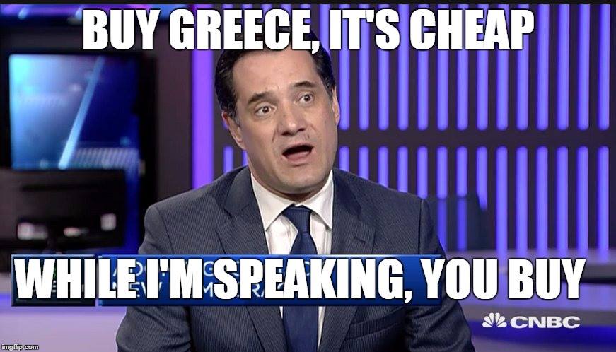 Το Twitter τρολάρει τον Άδωνι: “Όσο μιλάω, εσείς αγοράζετε (την Ελλάδα)” (video)