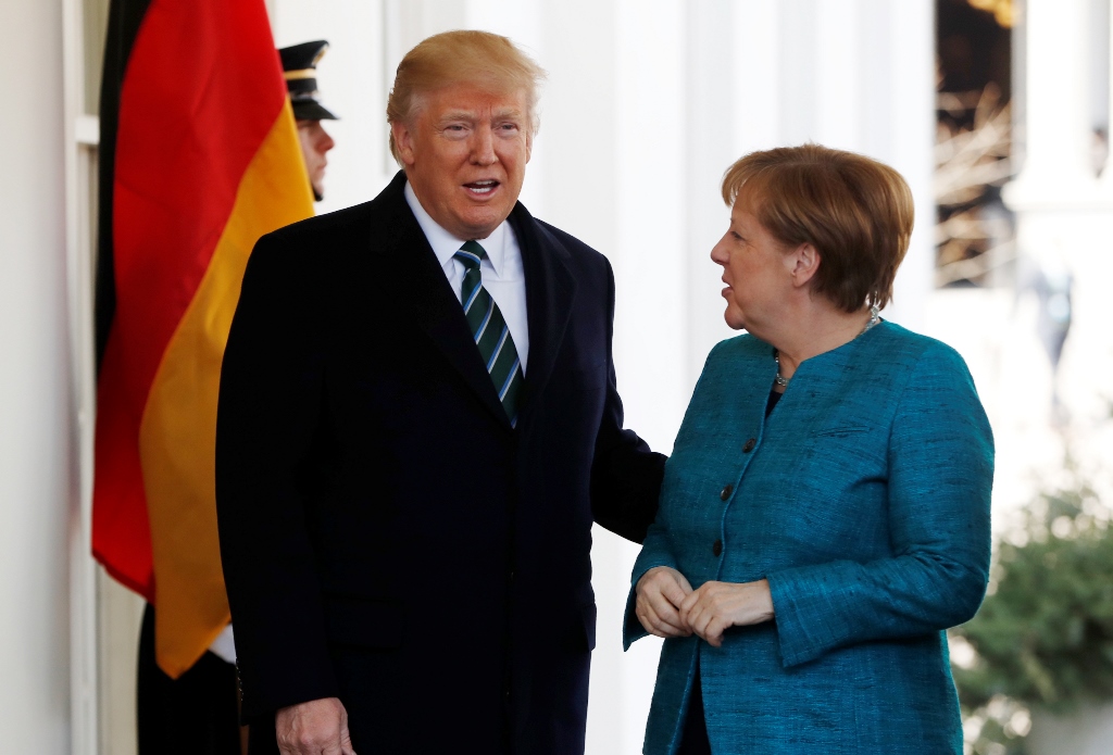 Μέρκελ-Τραμπ: Συμφώνησαν ότι διαφωνούν αλλά θα συνεργαστούν