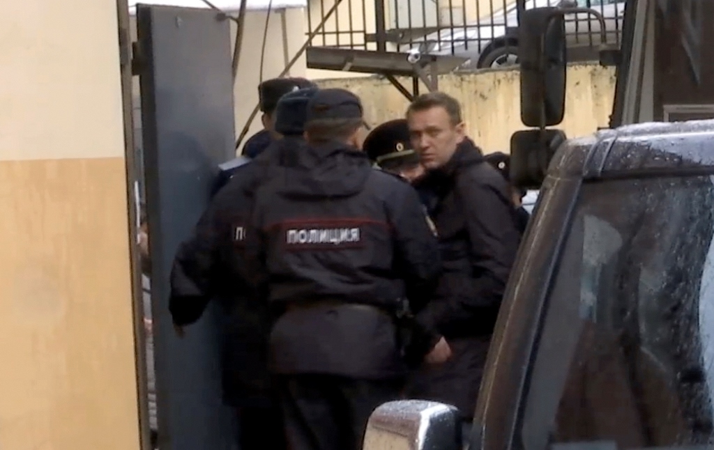 Μόσχα: Σε δίκη ο Νοβάλνι μετά τη χθεσινή σύλληψη
