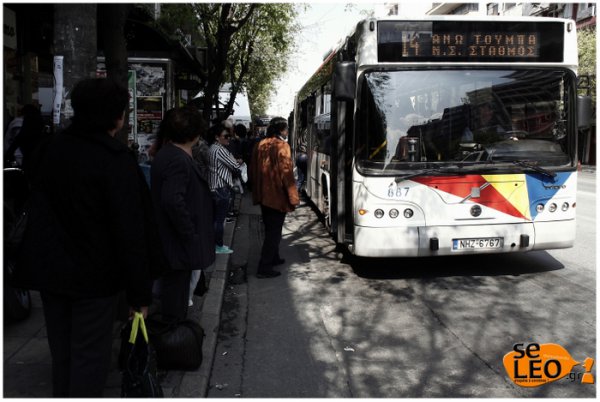 Θεσσαλονίκη: 5.500 ευρώ το μήνα πρόστιμα στους τζαμπατζήδες των λεωφορείων