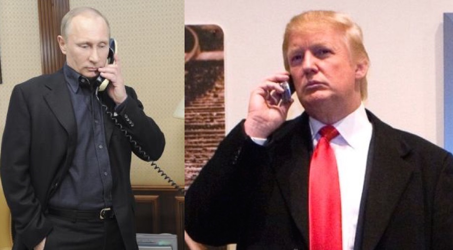 Τραμπ – Πούτιν τα είπαν τηλεφωνικά για Συρία, τρομοκρατία και Βόρεια Κορέα