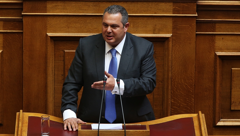 Καμμένος: Τη Δευτέρα στη Βουλή τα στοιχεία για το Noor 1