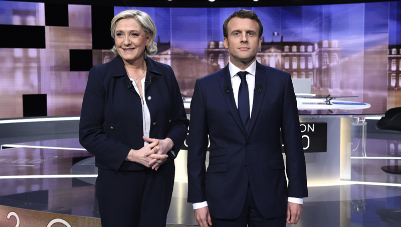 Γαλλία: 62% δίνει νέο γκάλοπ στον Μακρόν – 38% η Λεπέν