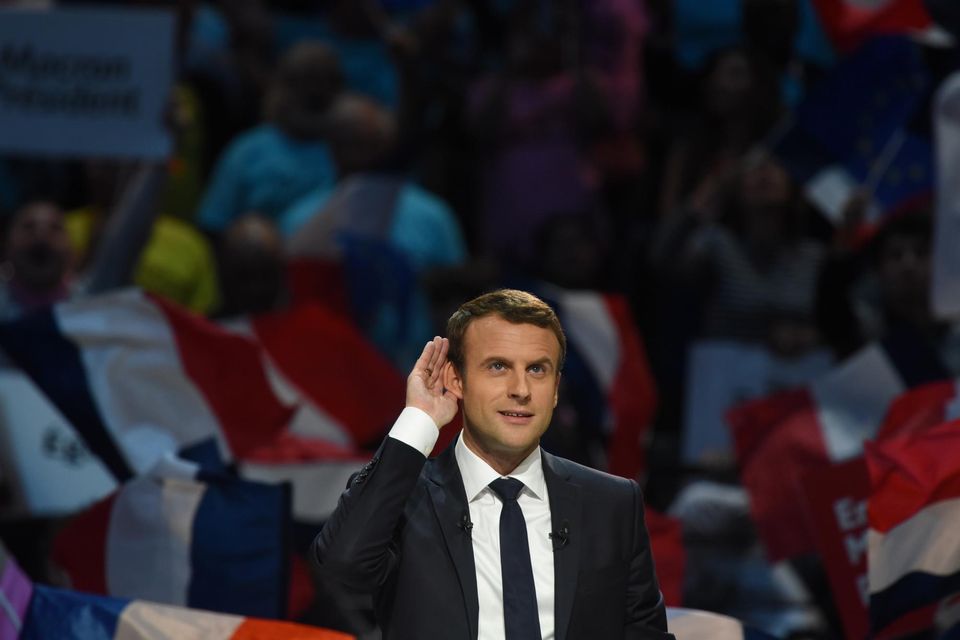 Ο Μακρόν, νέος πρόεδρος της Γαλλίας