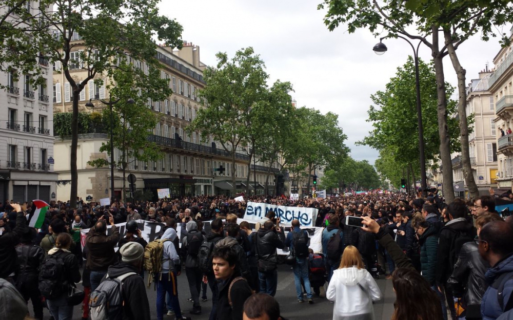 Γαλλία: Οι πρώτες διαδηλώσεις κατά του Μακρόν