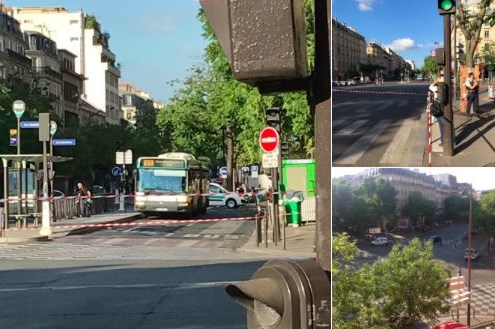Έληξε ο συναγερμός στο Παρίσι – Άνδρες απείλησαν να ανατινάξουν λεωφορείο (Photos)