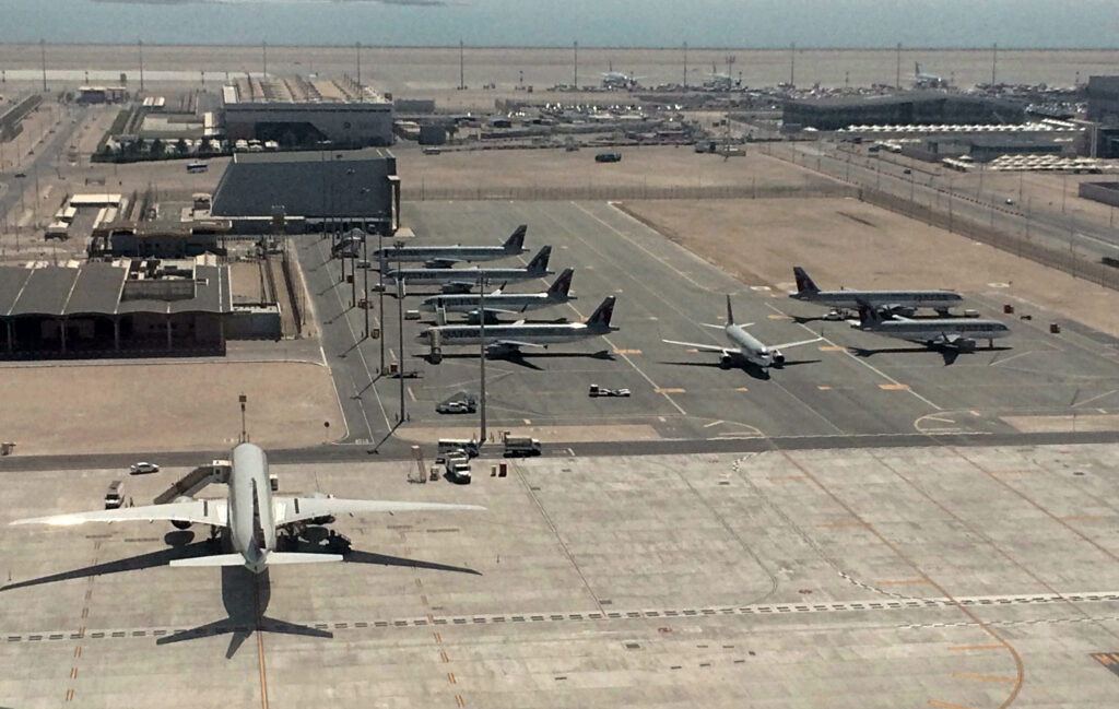 Κατάρ: «Νεκρώνει» το αεροδρόμιο (Photos)