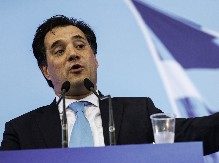 Του Άδωνη πάλι δεν του φταίει ο Σόιμπλε αλλά ο Τσίπρας (video)
