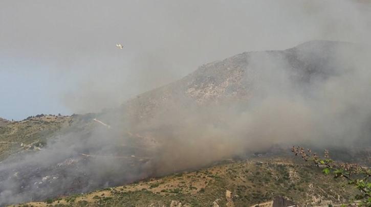 Κεφαλονιά: Σε ύφεση η πυρκαγιά – Κάηκαν 450 στρέμματα δάσους