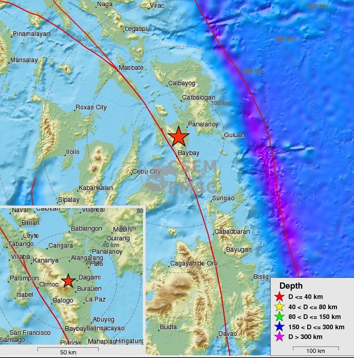 Φιλιππίνες: Σεισμός 6,9 Ρίχτερ