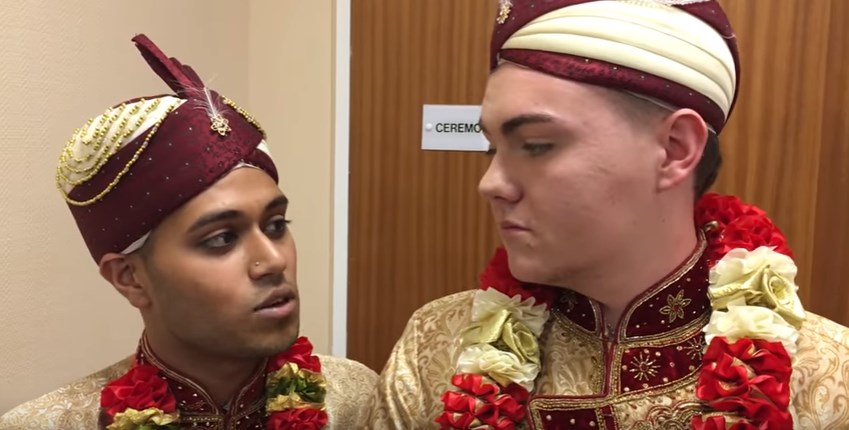 Ο πρώτος γάμος γκέι μουσουλμάνων στη Βρετανία (Photos+Video)