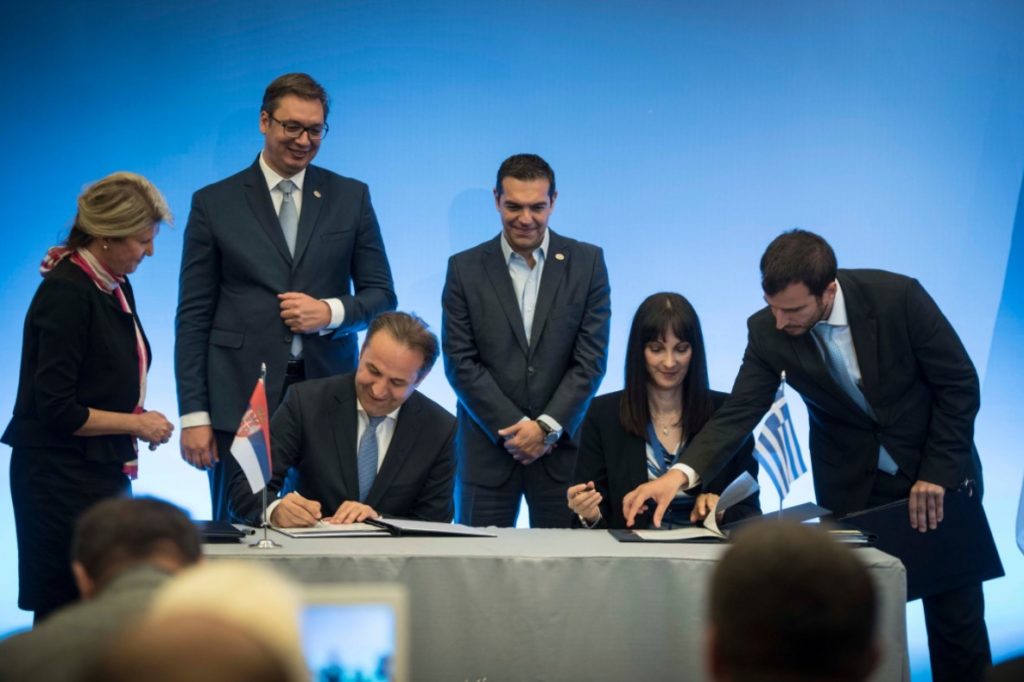 Τσίπρας – Boύτσιτς υπέγραψαν συμφωνίες για ενέργεια, μεταφορές, δίκτυα και τουρισμό
