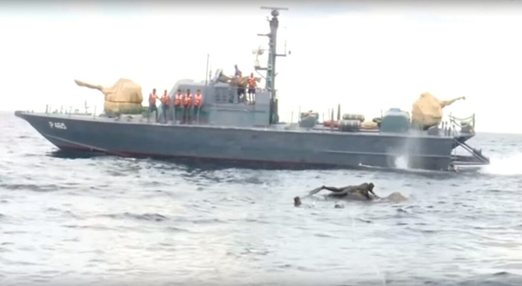 Συγκινητική επιχείρηση διάσωσης ελέφαντα στα ανοικτά του ωκεανού! (Video)