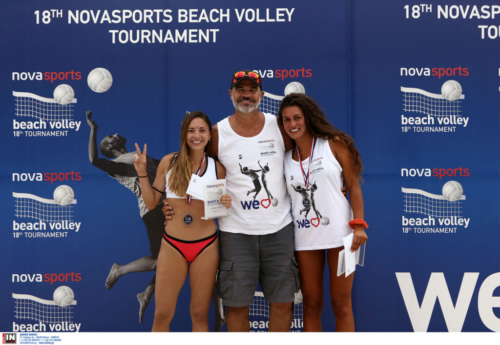 Με απόλυτη επιτυχία ολοκληρώθηκε στο Σχοινιά το «18th Novasports Beach Volley Tournament»!
