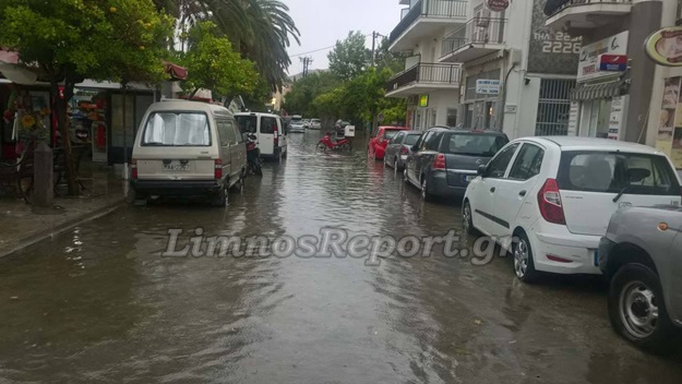 Λήμνος: Καταστροφές άφησε πίσω της η κακοκαιρία (Video)