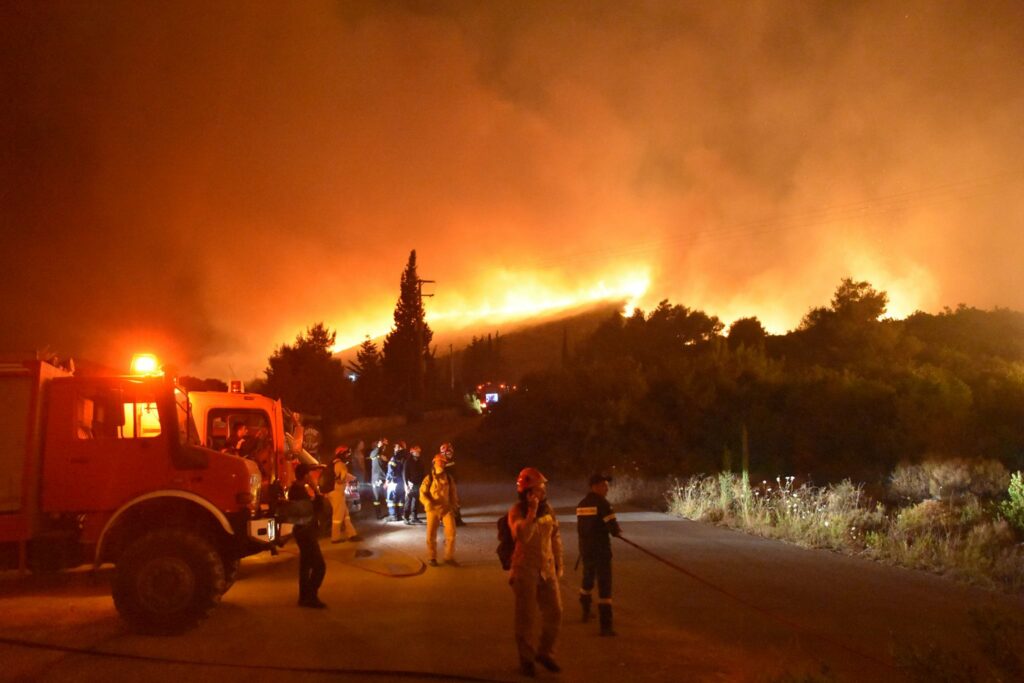 Νέα πυρκαγιά στη Ζάκυνθο