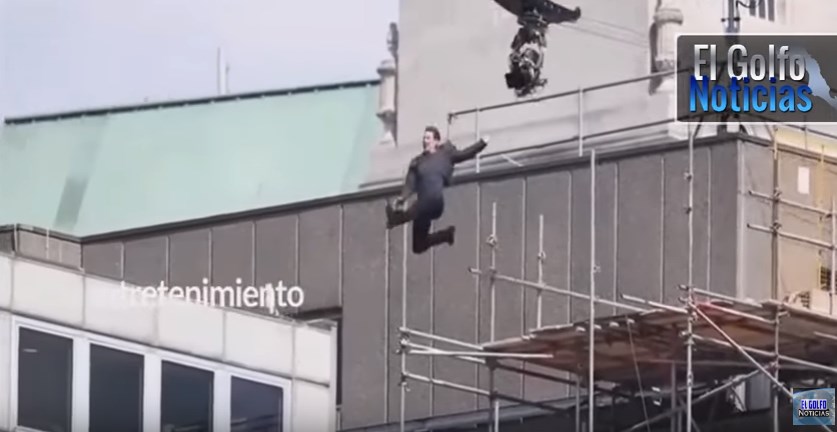 Πώς ο Τομ Κρουζ έπεσε από ταράτσα και χτύπησε σε τοίχο (Video)