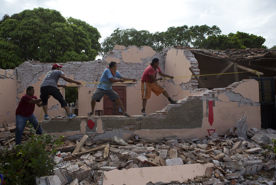 Μεξικό: 96 οι νεκροί από τον φονικό σεισμό των 8,2 Ρίχτερ